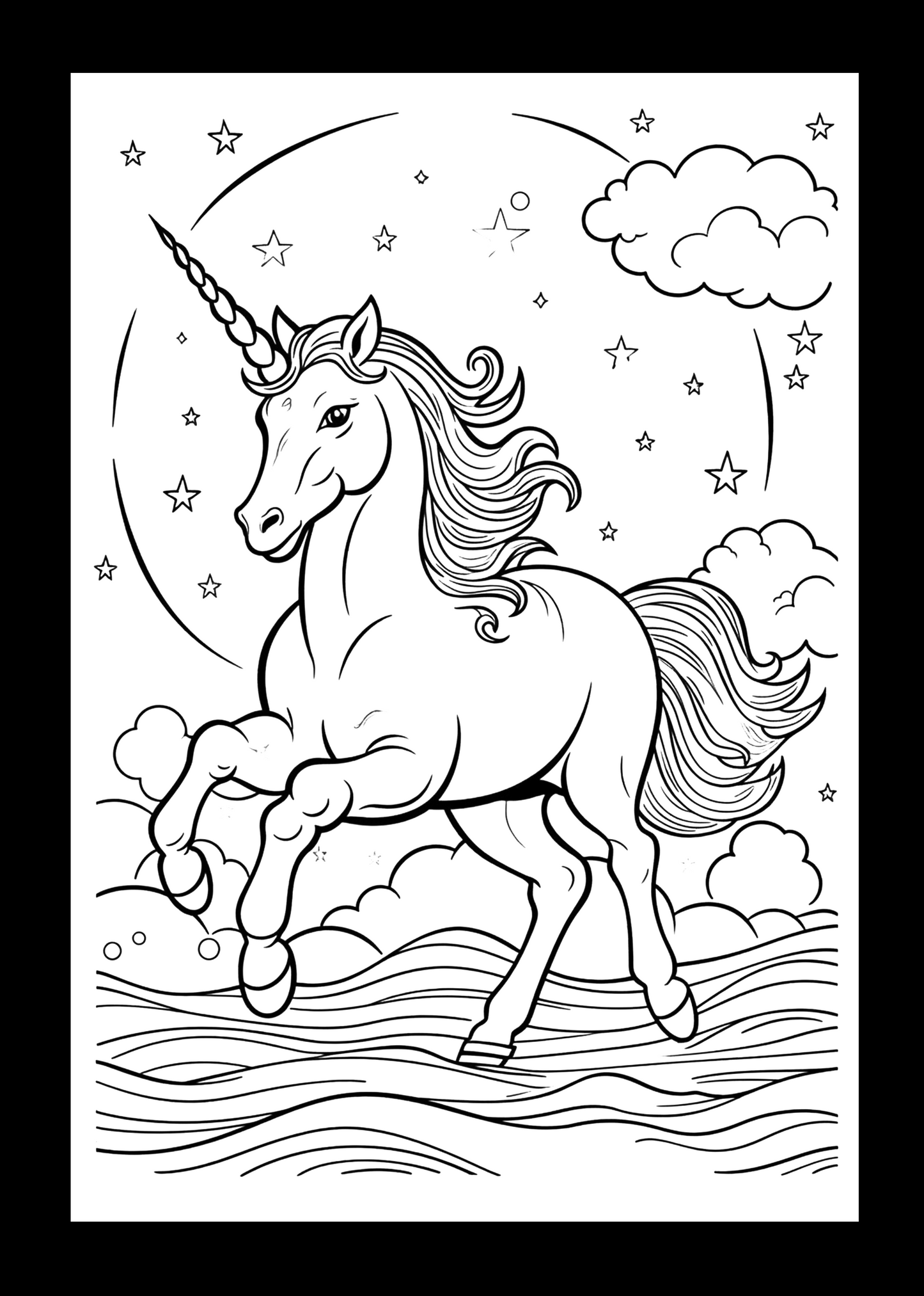 4 libri di Unicorni - Principesse - Sirene da colorare oltre 200 pagine