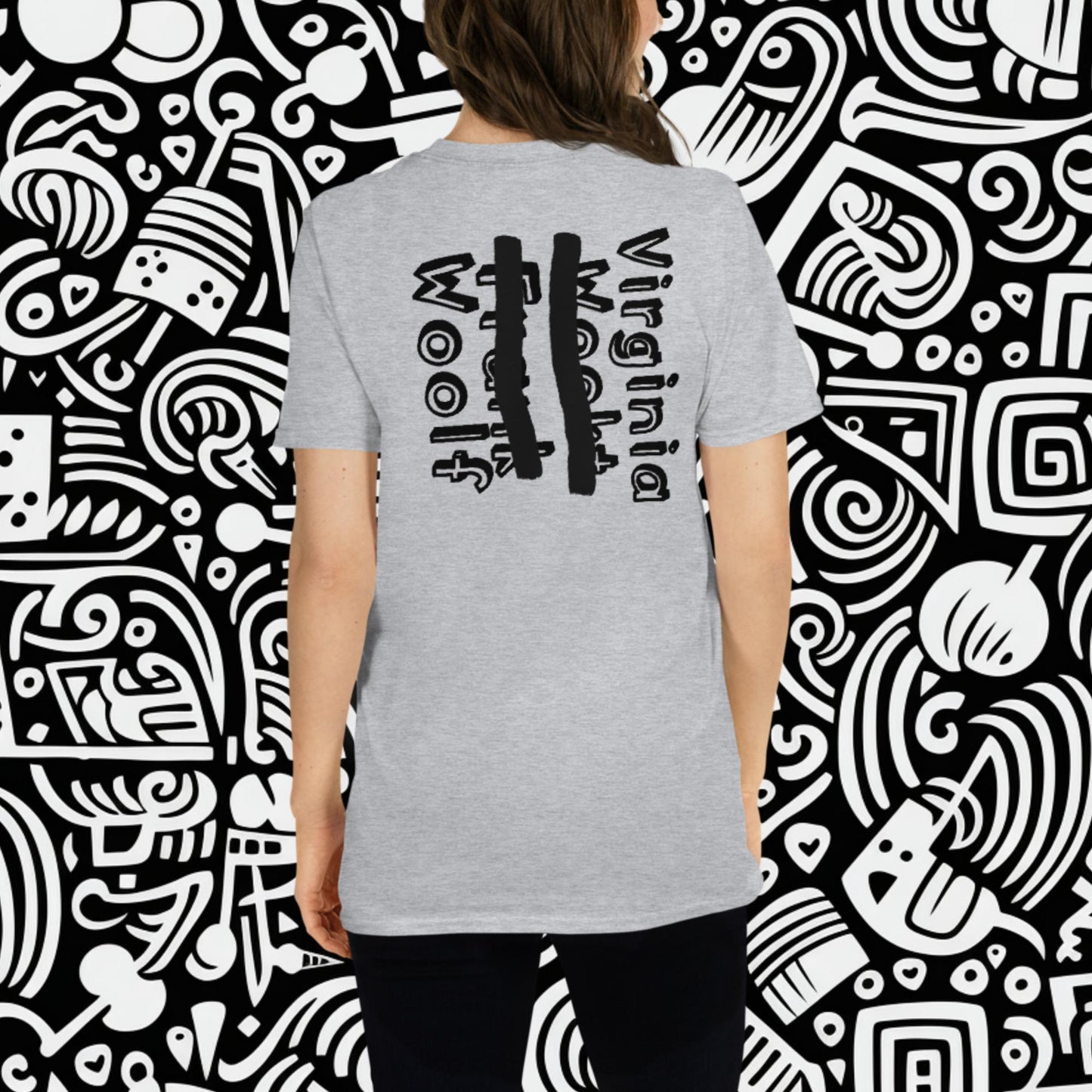 Virginia Woolf 5.Letters.Double - Maglietta - Unisex