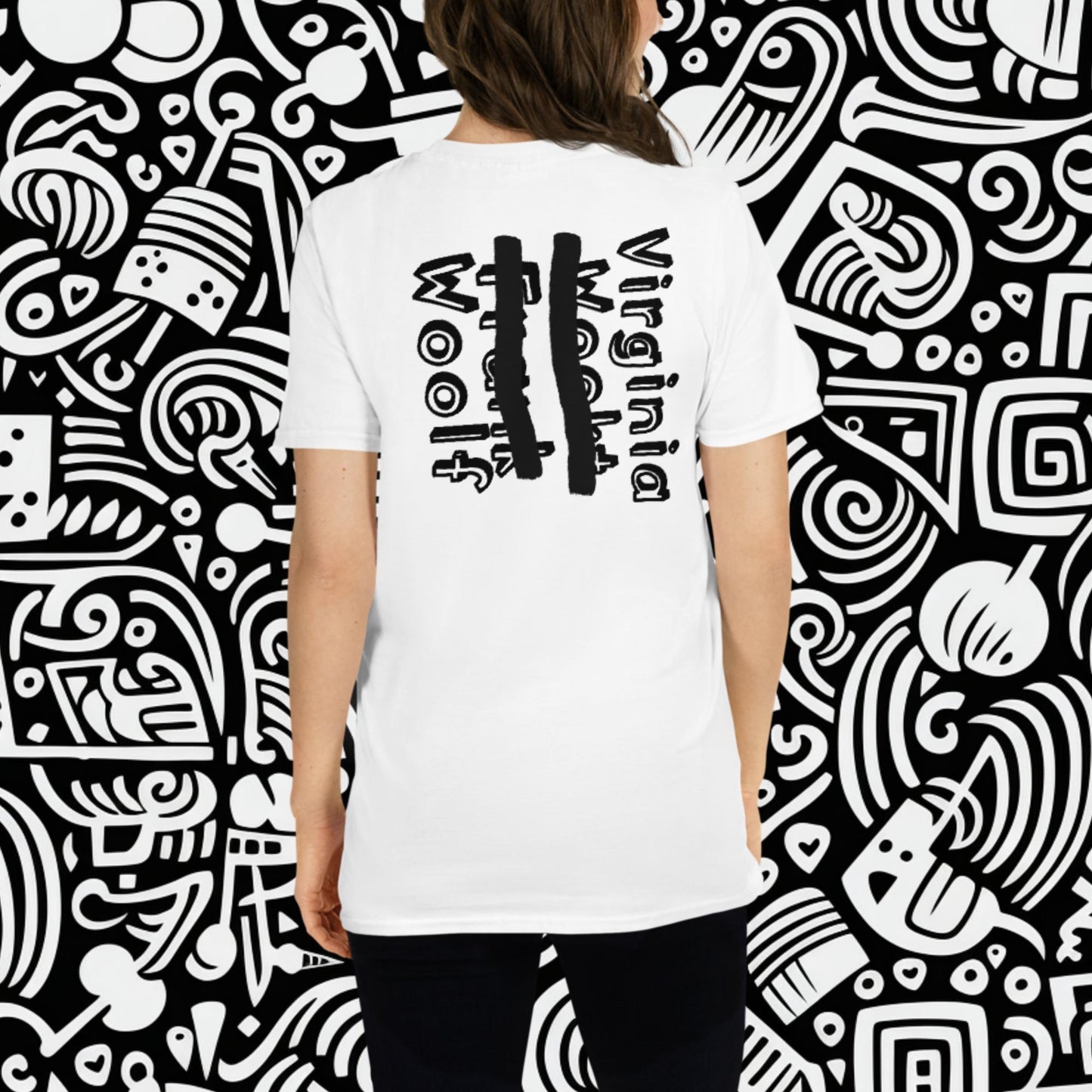 Virginia Woolf 5.Letters.Double - Maglietta - Unisex