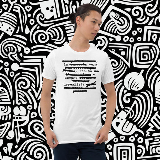 Franz Kafka 3.Letters.Double - Maglietta - Unisex