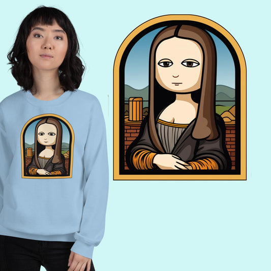 Mona Lisa 3 - Felpa - Unisex